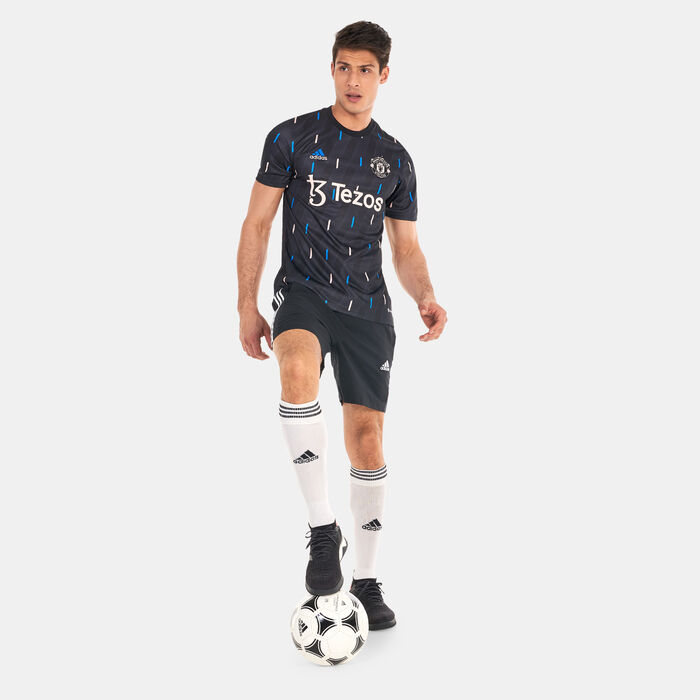 adidas Men's Manchester United Pre-Match Jersey Multi adidas Men's Manchester United Pre-Match Jersey Multi image number 2