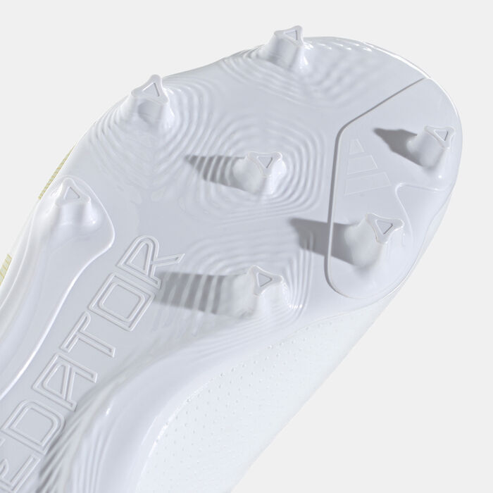 adidas Kids' Predator League Firm Ground Football Shoes White image number 4