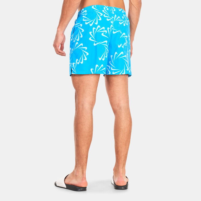 Nike Swim Men's 5 Volley Shorts Blue Nike Swim Men's 5 Volley Shorts Blue image number 1