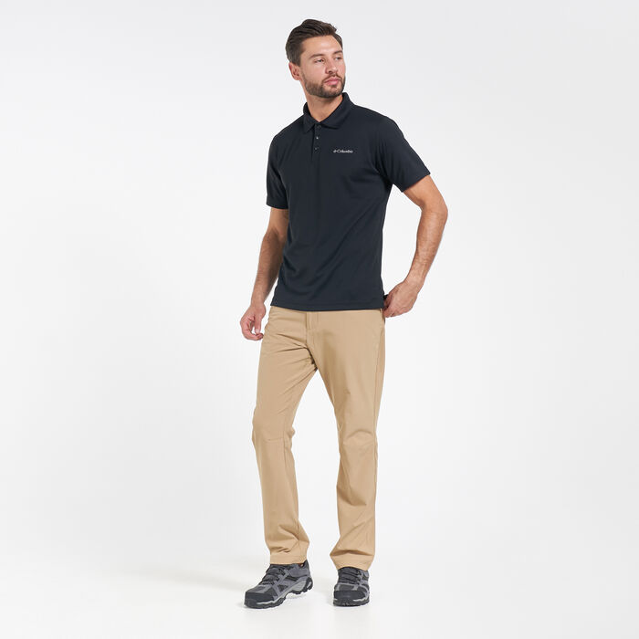 Columbia Men's Utilizer™ Polo T-Shirt Black Columbia Men's Utilizer™ Polo T-Shirt Black image number 2
