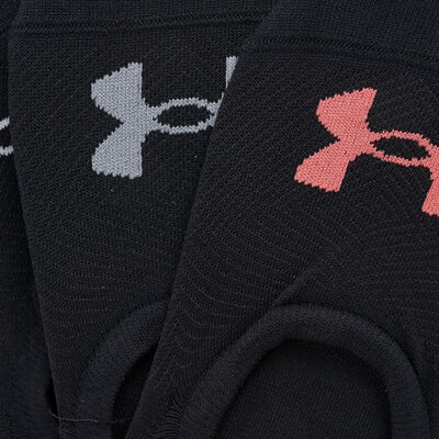 Under Armour Women's Essential Ultra Low Liner Socks Black