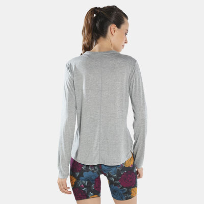 Nike Women's Dri-FIT One T-Shirt Grey