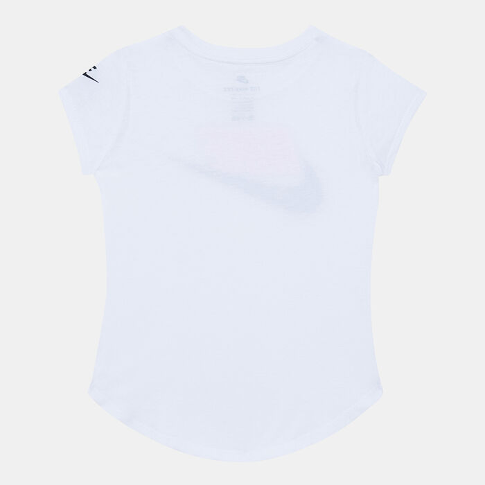 Nike Kids' Futura Mini Mongram T-Shirt White Nike Kids' Futura Mini Mongram T-Shirt White image number 1