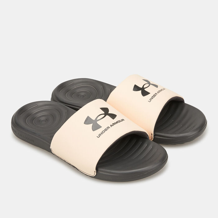 Under Armour Women's Ansa Fixed Slides Pink image number 0