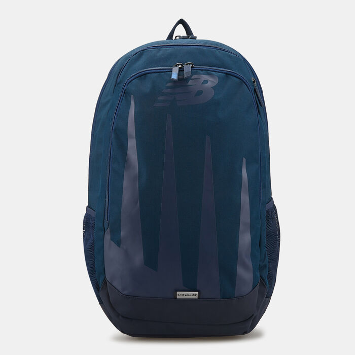 New Balance Oversized Print Backpack Blue New Balance Oversized Print Backpack Blue image number 0