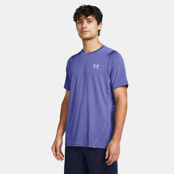Under Armour Men's HeatGear Graphic Training T-Shirt Purple Under Armour Men's HeatGear Graphic Training T-Shirt Purple image number 0