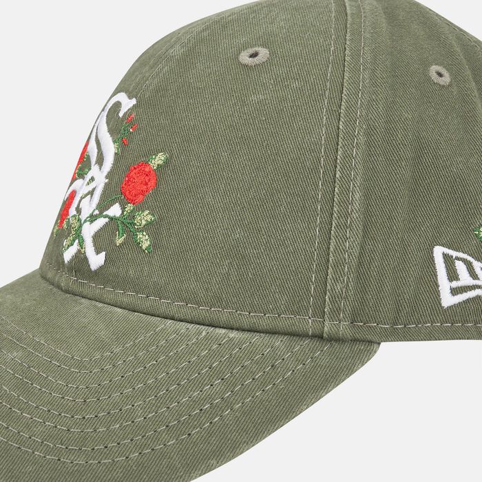 New Era Men's Chicago White Sox Flower 9FORTY Adjustable Cap Green New Era Men's Chicago White Sox Flower 9FORTY Adjustable Cap Green image number 2