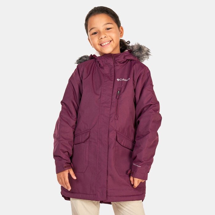 Columbia Kids' Suttle Mountain™ Long Insulated Jacket Red Columbia Kids' Suttle Mountain™ Long Insulated Jacket Red image number 0