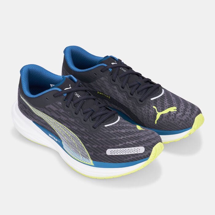 PUMA Men's Deviate NITRO 2 Running Shoes Black PUMA Men's Deviate NITRO 2 Running Shoes Black image number 2