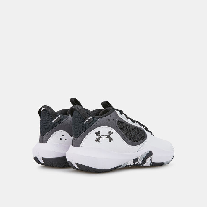 Under Armour Kids' UA Lockdown 6 Basketball Shoe (Older Kids) White Under Armour Kids' UA Lockdown 6 Basketball Shoe (Older Kids) White image number 2