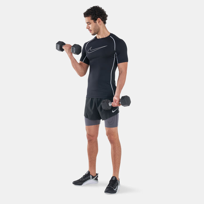 Nike Men's Dri-FIT Long Shorts Grey image number 2