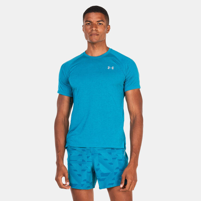Under Armour Men's Streaker Run T-Shirt Green Under Armour Men's Streaker Run T-Shirt Green image number 0