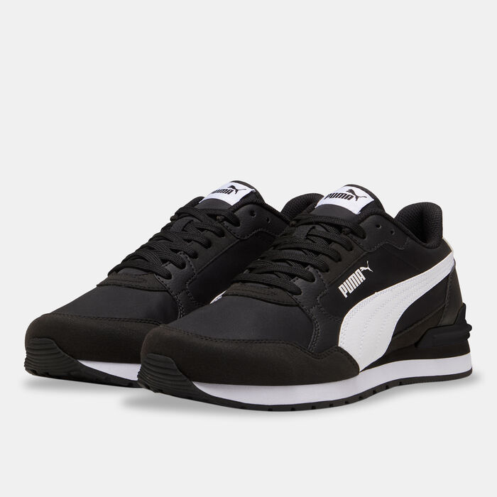 PUMA Men's ST Runner v4 Shoes Black PUMA Men's ST Runner v4 Shoes Black image number 1
