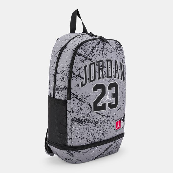 Jordan Kids' Jersey Backpack Grey Jordan Kids' Jersey Backpack Grey image number 2