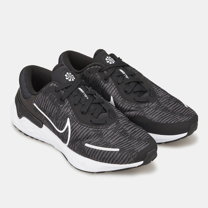 Nike Men's Renew Run 4 Shoe Black Nike Men's Renew Run 4 Shoe Black image number 2