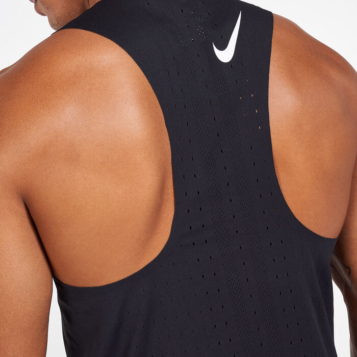 Nike Men's AeroSwift Vest Black Nike Men's AeroSwift Vest Black image number 3