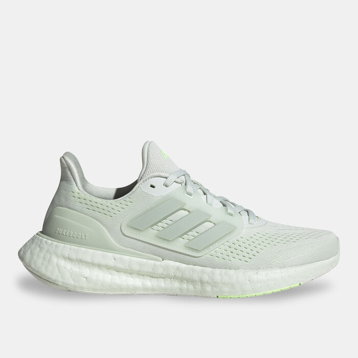 adidas Women's Pureboost 23 Running Shoes Green adidas Women's Pureboost 23 Running Shoes Green image number 0