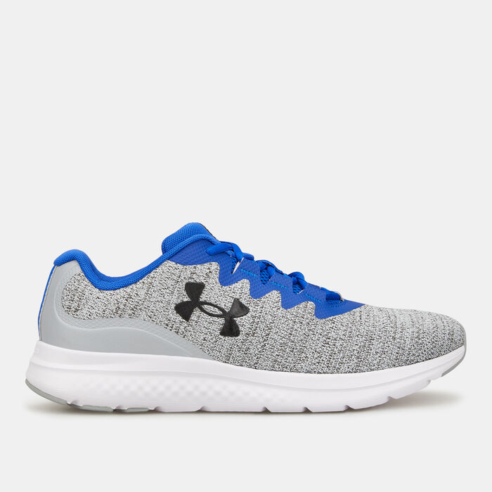Under Armour Men's UA Charged Impulse 3 Knit Running Shoe Grey image number 0