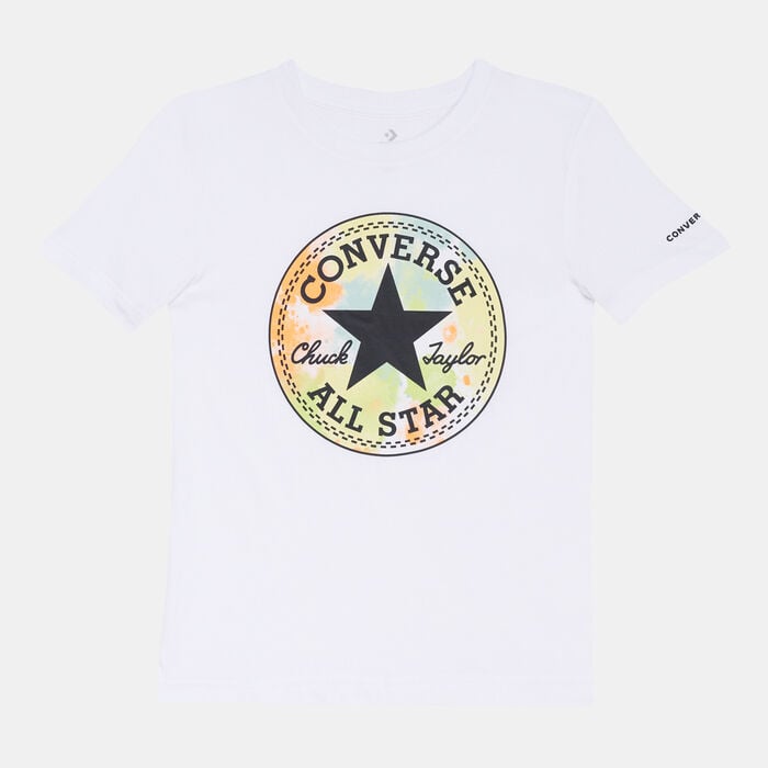 Converse Kids' Splatter Fill T-Shirt Black Converse Kids' Splatter Fill T-Shirt Black image number 0