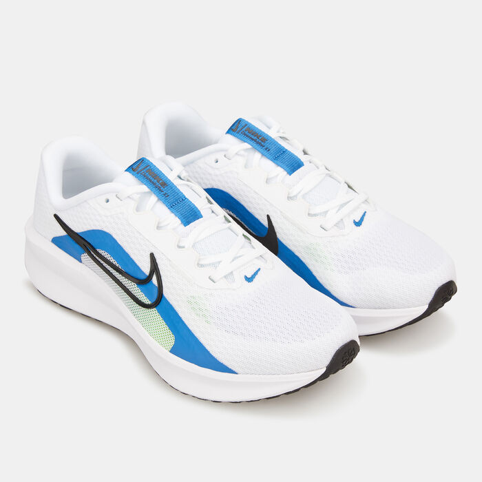 Nike Men's Downshifter 13 Road Running Shoes White Nike Men's Downshifter 13 Road Running Shoes White image number 1