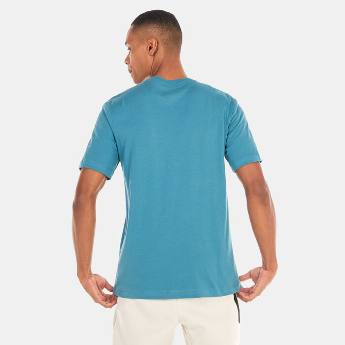 Nike Men's Sportswear Icon Futura T-Shirt Green Nike Men's Sportswear Icon Futura T-Shirt Green image number 1