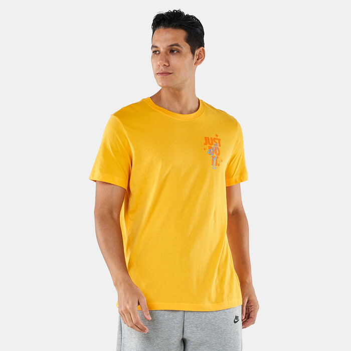 Nike Men's Dri-FIT Training T-Shirt yellow Nike Men's Dri-FIT Training T-Shirt yellow image number 1