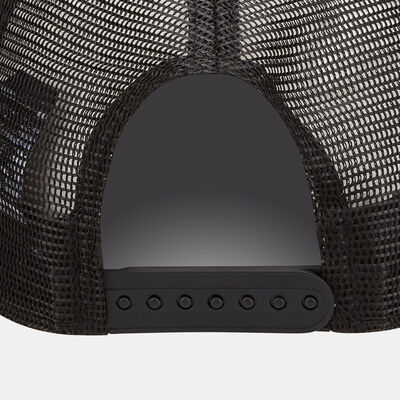 New Era Miami Heat Summer City A-Frame Trucker Cap Black