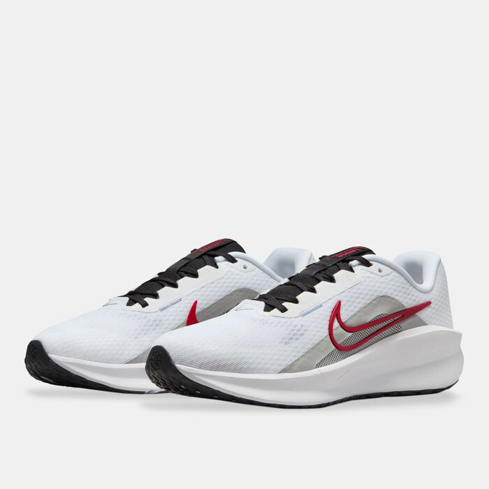 Nike Men's Downshifter 13 Road Running Shoes White Nike Men's Downshifter 13 Road Running Shoes White image number 1