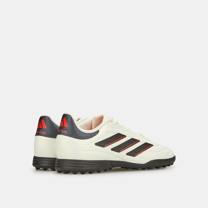adidas Kids' Copa Pure II League Turf Ground Football Shoes (Younger and Older Kids) White image number 3