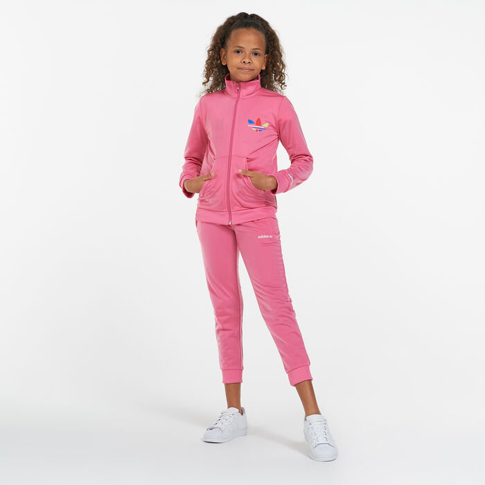 adidas Originals Kids' Adicolor Tracksuit Set Pink adidas Originals Kids' Adicolor Tracksuit Set Pink image number 0