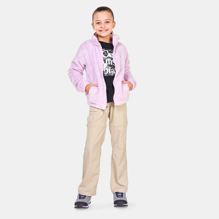 Columbia Kids' Fire Side™ Sherpa Jacket Purple Columbia Kids' Fire Side™ Sherpa Jacket Purple image number 2