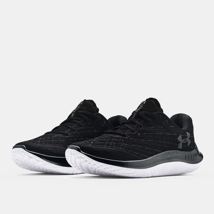Under Armour Men's UA Flow Velociti Wind Shoe Black Under Armour Men's UA Flow Velociti Wind Shoe Black image number 1