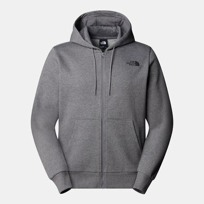 The North Face Men's Simple Dome Full-Zip Hoodie Grey
