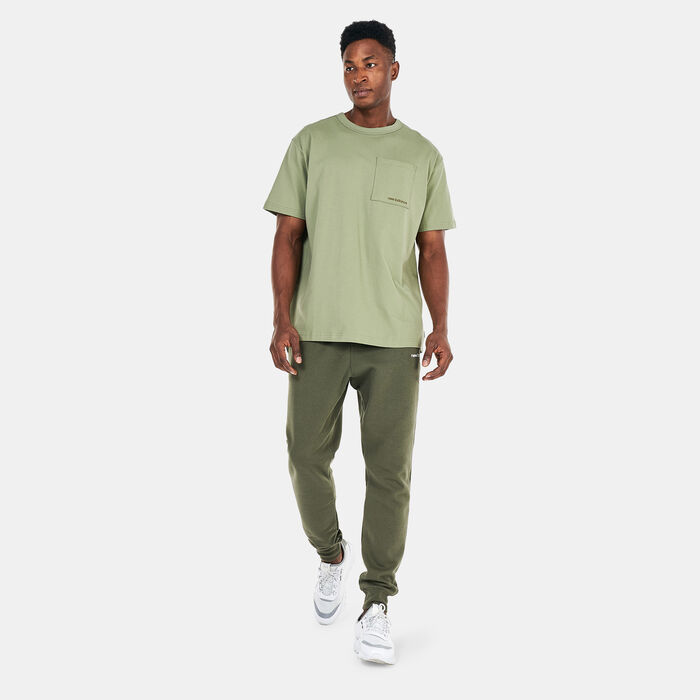 New Balance Men's Classic Core Fleece Pants Green New Balance Men's Classic Core Fleece Pants Green image number 2