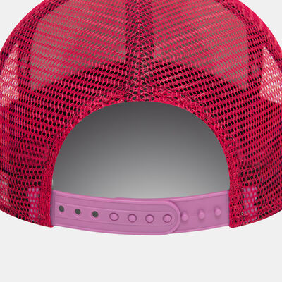 New Era Men's Tokyo Graphic Print Trucker Cap Purple