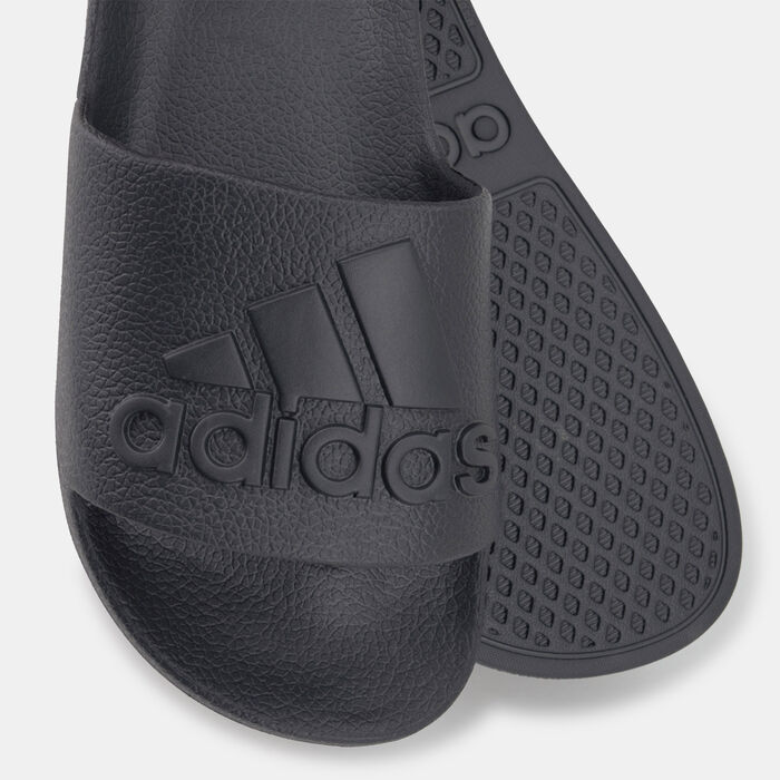 adidas Men's Adilette Aqua Slides Black adidas Men's Adilette Aqua Slides Black image number 2