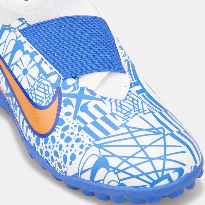 Nike Kids' Zoom Mercurial Superfly 9 Academy CR7 TF Football Shoe (Younger Kids) Blue image number 4