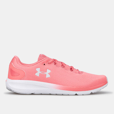 Under Armour Women's Charged Pursuit 2 Shoe Pink