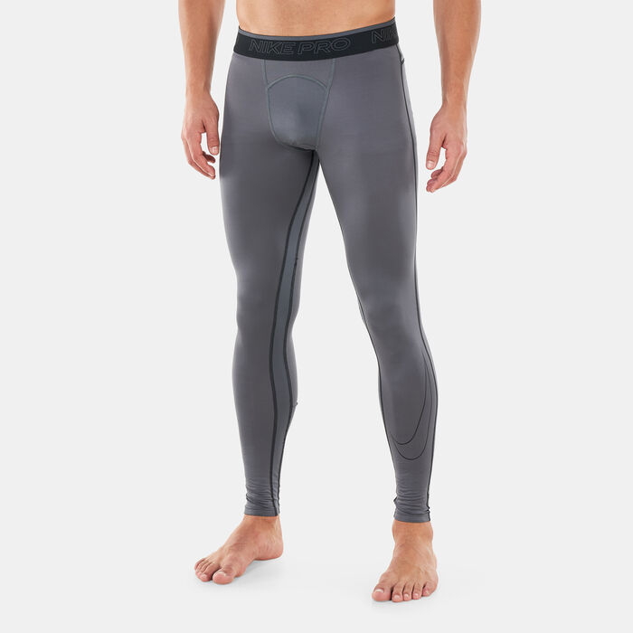 Nike Men’s Pro Dri-FIT Tights Grey Nike Men’s Pro Dri-FIT Tights Grey image number 0