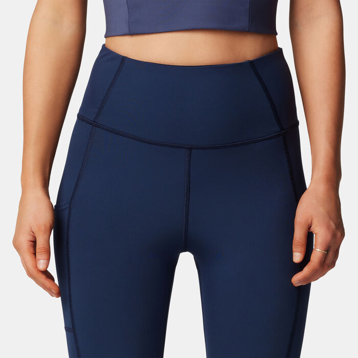 Columbia Women's Boundless Trek Leggings Blue Columbia Women's Boundless Trek Leggings Blue image number 3