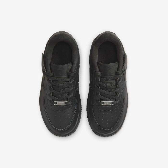 Nike Kids' Force 1 Low EasyOn Shoes Black Nike Kids' Force 1 Low EasyOn Shoes Black image number 3