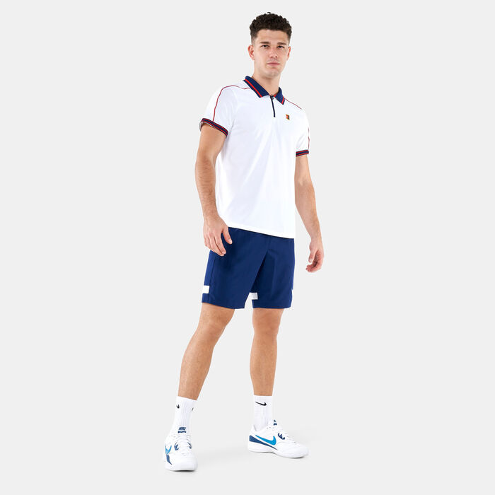 Nike Men's Court Dri-FIT ADV Slam Polo Shirt White Nike Men's Court Dri-FIT ADV Slam Polo Shirt White image number 2