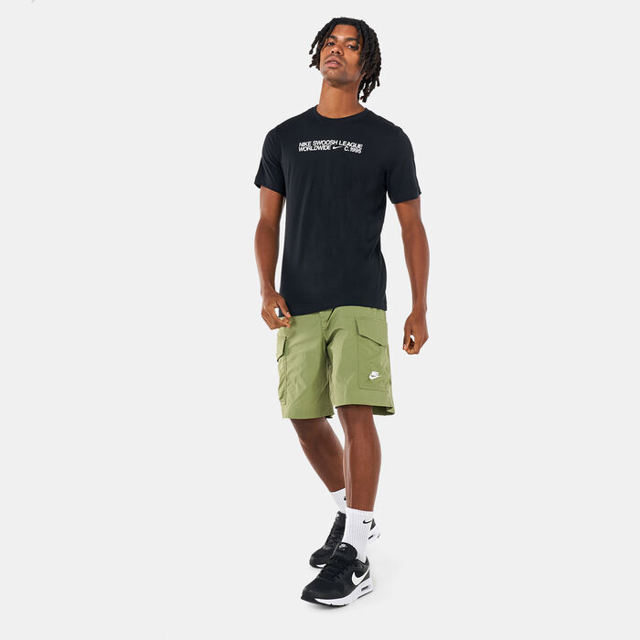 Nike Men's Sportswear Swoosh League T-Shirt Black Nike Men's Sportswear Swoosh League T-Shirt Black image number 2