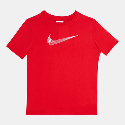 Nike Kids’ Dri-Fit Training T-Shirt (Older Kids) Red Nike Kids’ Dri-Fit Training T-Shirt (Older Kids) Red