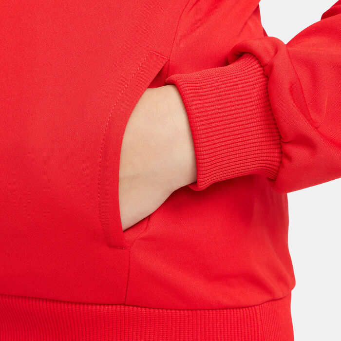 Nike Kids' Sportswear Club+ Hoodie Red Nike Kids' Sportswear Club+ Hoodie Red image number 3