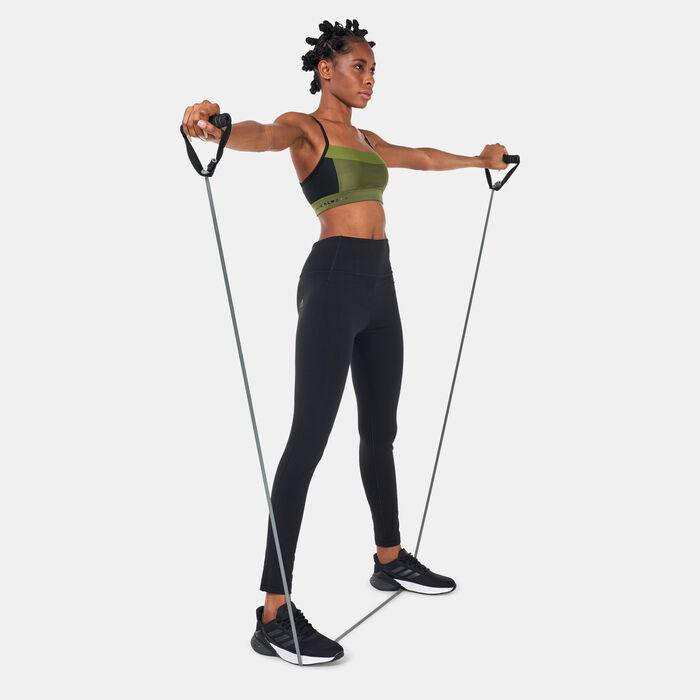 adidas Women's Karlie Kloss Sports Bra Green adidas Women's Karlie Kloss Sports Bra Green image number 2