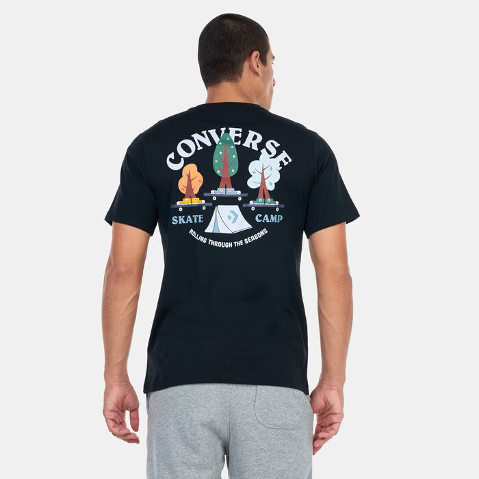 Converse Men's All Star Tree T-Shirt Black Converse Men's All Star Tree T-Shirt Black image number 1