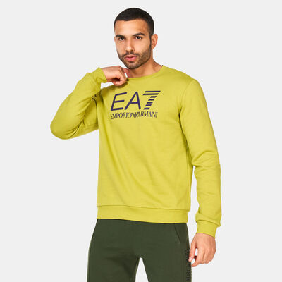 EA7 Emporio Armani Men's Logo Pack Sweatshirt Green EA7 Emporio Armani Men's Logo Pack Sweatshirt Green