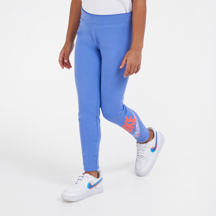 Nike Kids' Icon Clash Leggings Purple Nike Kids' Icon Clash Leggings Purple image number 0