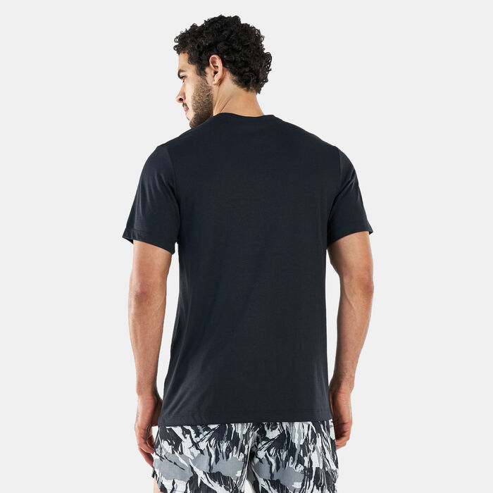 Nike Men's Dri-FIT Trail Running T-Shirt Black Nike Men's Dri-FIT Trail Running T-Shirt Black image number 1